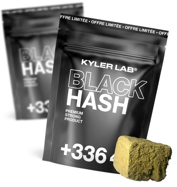 Black Hash THC+  1g + 1g offert